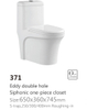 One piece Toliet 371