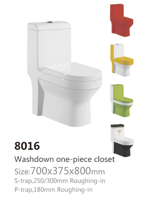 One piece Toliet 8016