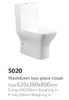 Two Piece Toliet 5020