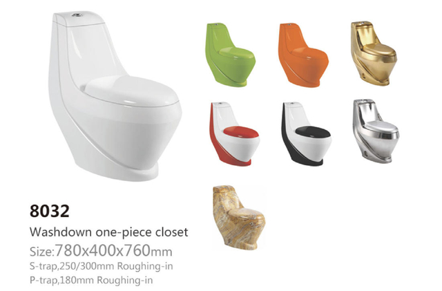 One piece Toliet 8032