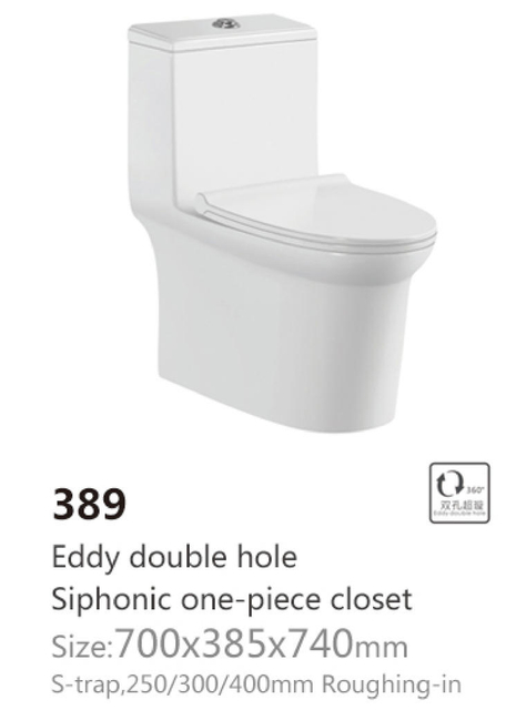 One piece Toliet 389